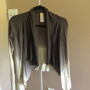 Cute Brown two toned cardigan